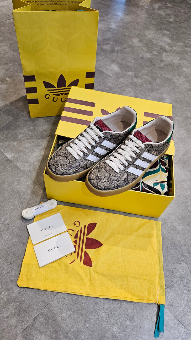 Tênis Gucci + Adidas