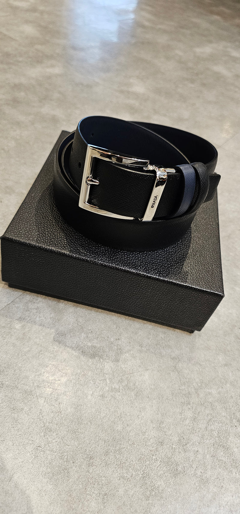 Cinto Prada dupla face