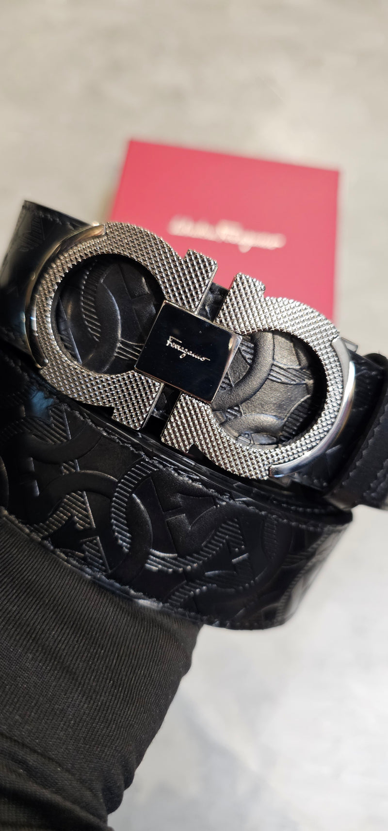 Cinto Salvatore Ferragamo dupla face