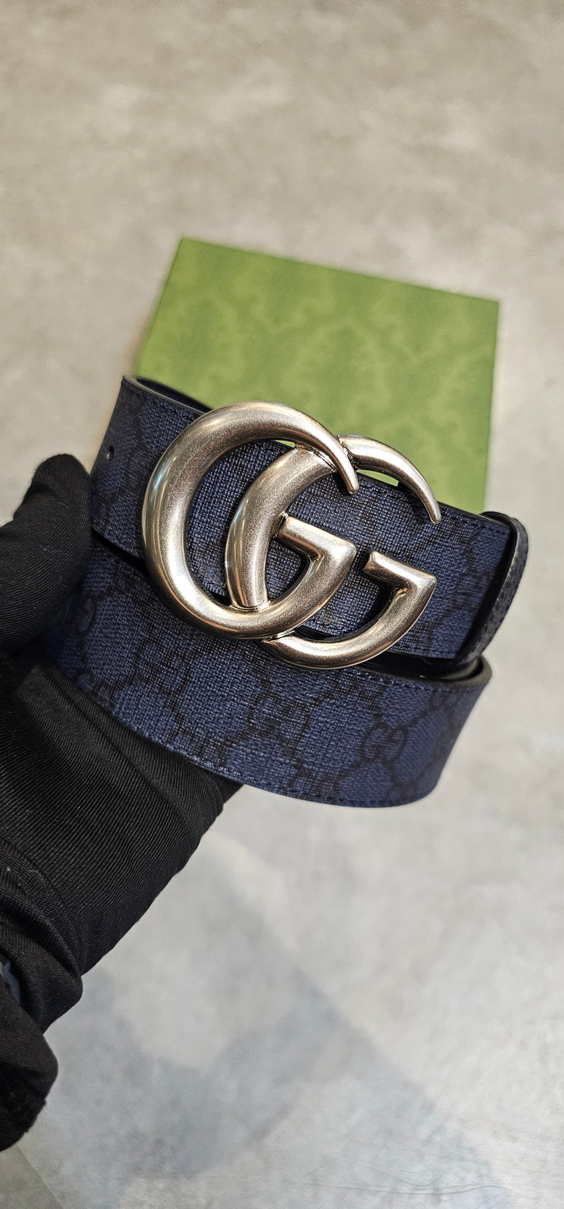 Cinto Gucci dupla face