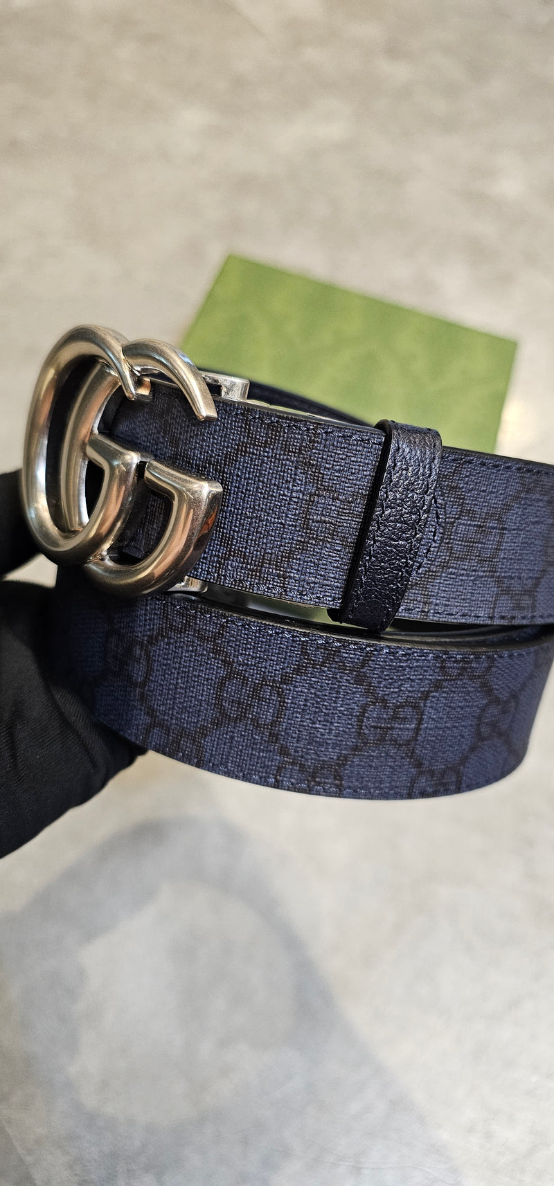 Cinto Gucci dupla face